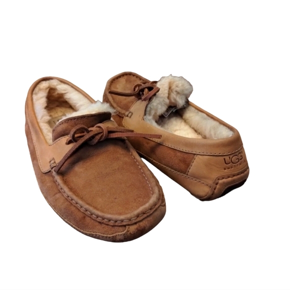 UGG Shoes - UGG Byron Slipper Suede Moc Loafer Unisex Women 8 / Men 7 EU 39.5